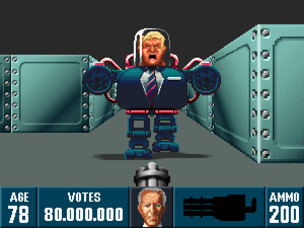 Trump Wolfenstein 3D