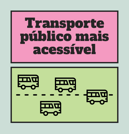 Transporte público mais acessível