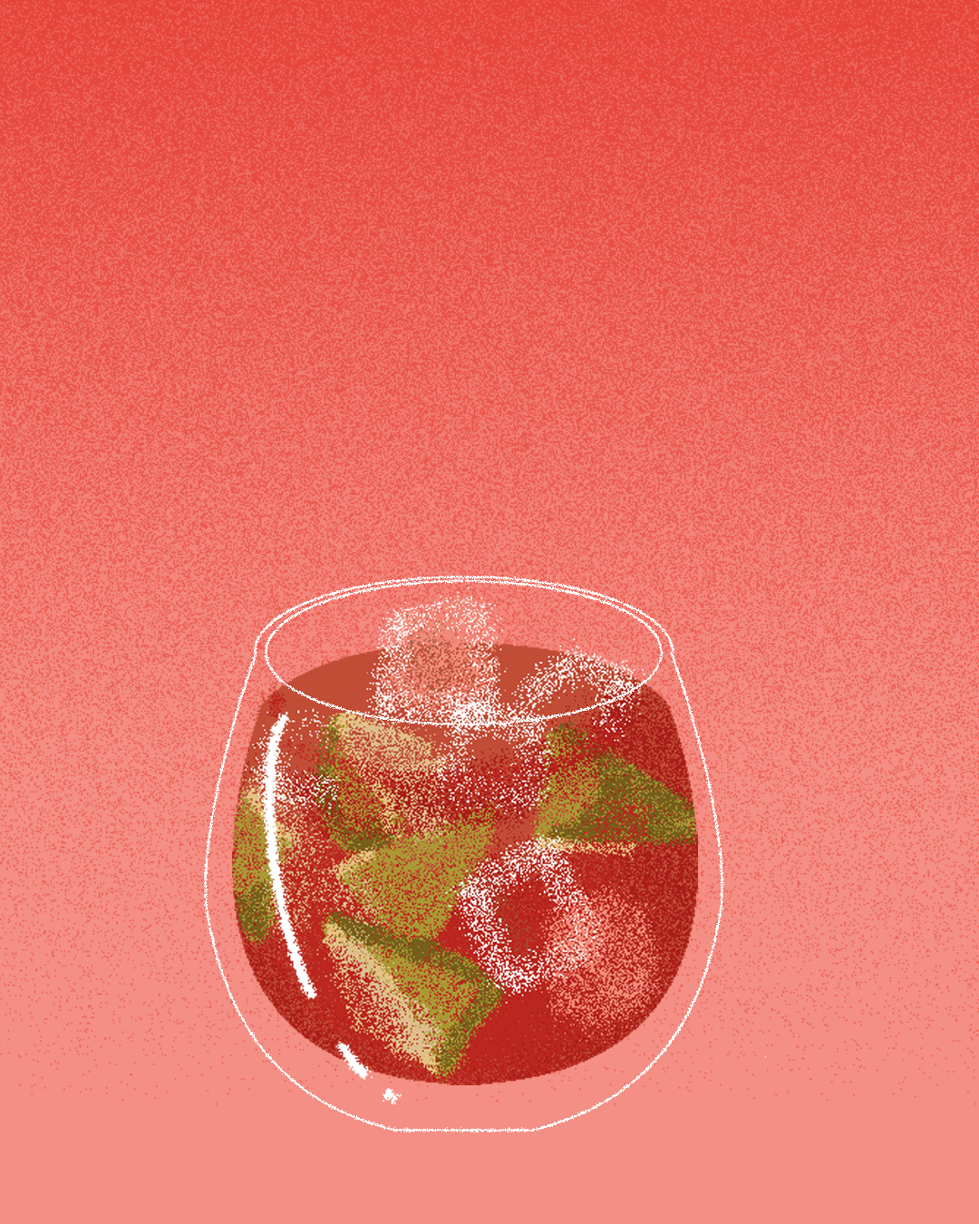 Caipirinha de campari
