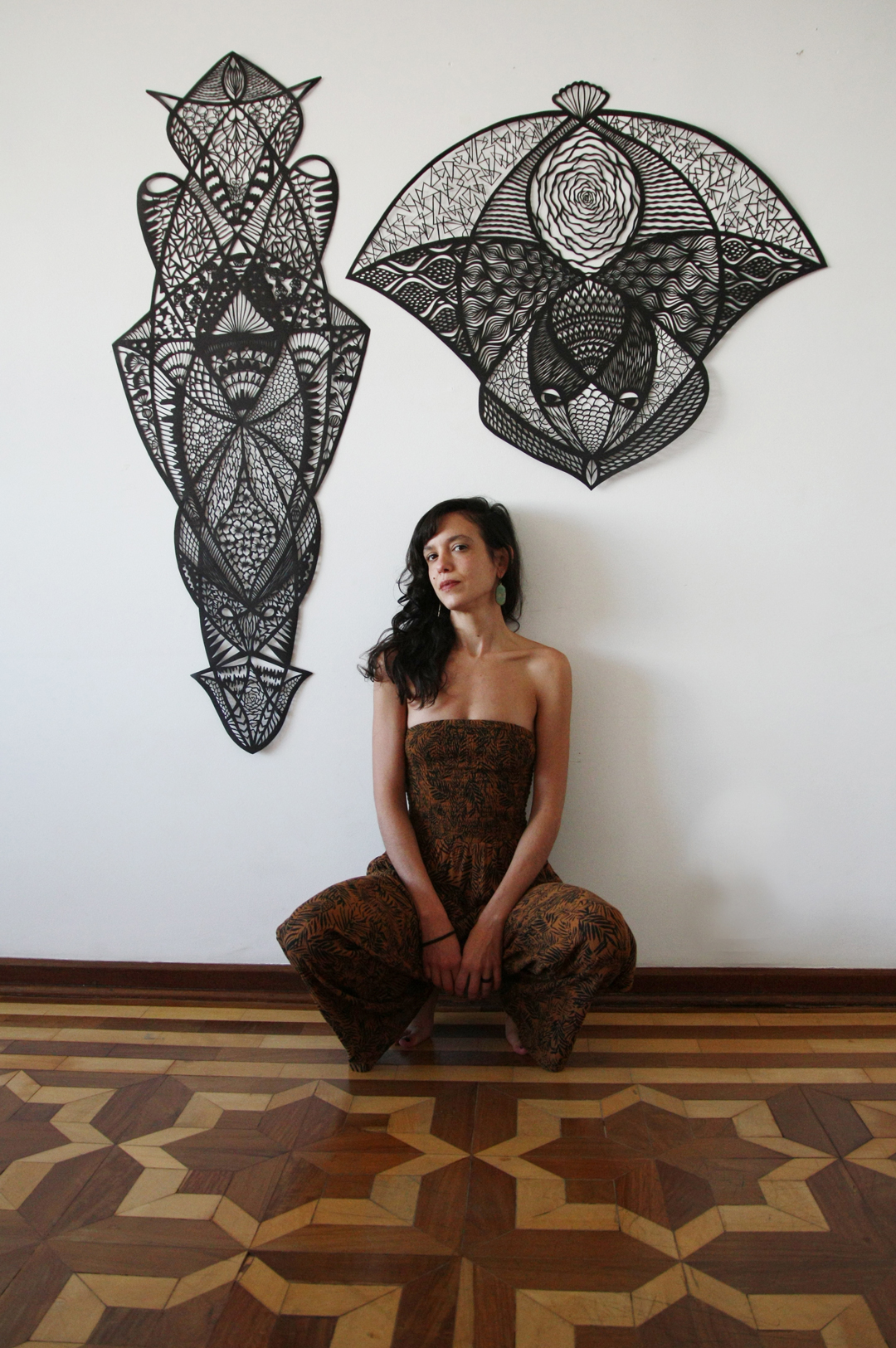 paper cutting de Ari&aacute;dine Meneses